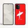 כיסוי בעיצוב אישי עם השם שלך לדגם - Nothing Phone (3a) בעיצוב גלישה - גלישה