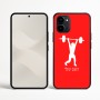 כיסוי בעיצוב אישי עם השם שלך לדגם - Nothing Phone (3a) בעיצוב הרמת משקולות