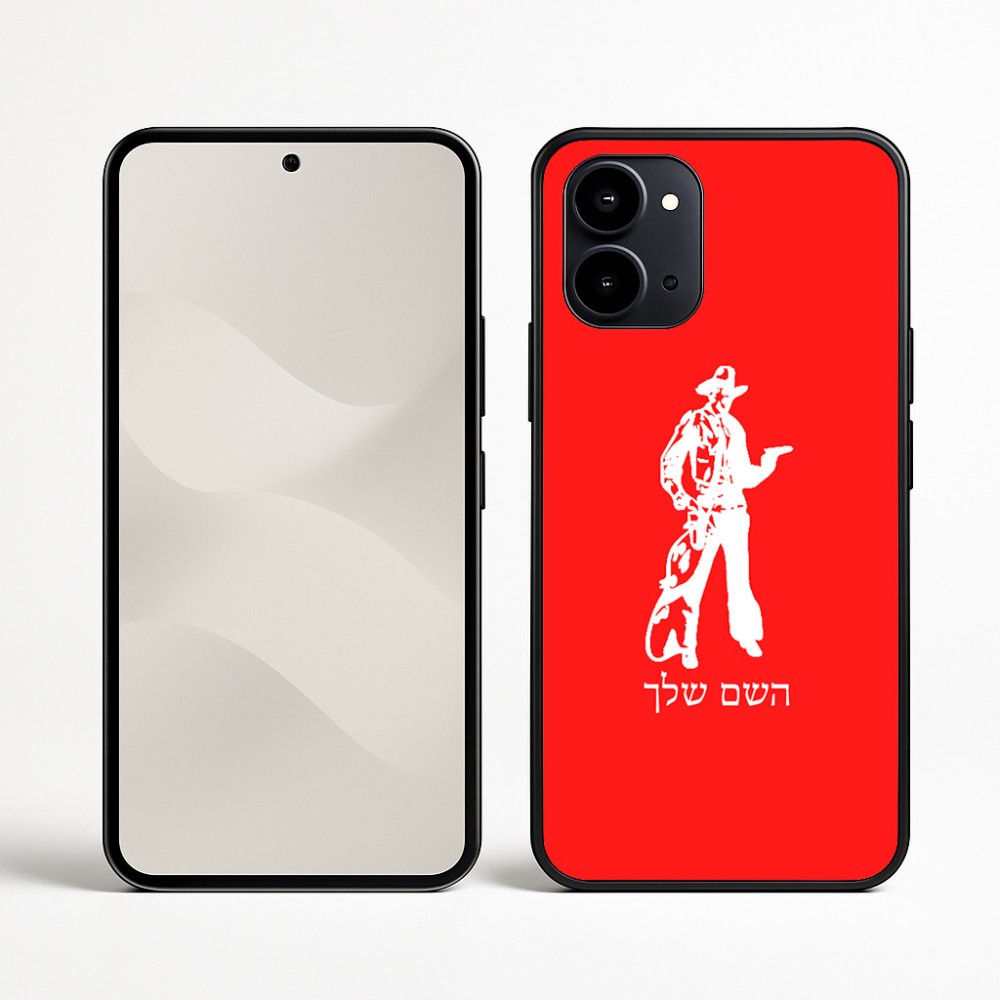 כיסוי בעיצוב אישי עם השם שלך לדגם - Nothing Phone (3a) בעיצוב קאובוי המערב הפרוע