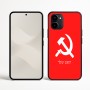 כיסוי בעיצוב אישי עם השם שלך לדגם - Nothing Phone (3a) בעיצוב פטיש ומגל