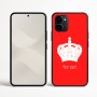 כיסוי בעיצוב אישי עם השם שלך לדגם - Nothing Phone (3a) בעיצוב כתר מלכותי