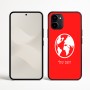 כיסוי בעיצוב אישי עם השם שלך לדגם - Nothing Phone (3a) בעיצוב עולם