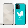 כיסוי בעיצוב אישי עם השם שלך לדגם - Nothing Phone (3a) בעיצוב תרנגול