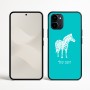 כיסוי בעיצוב אישי עם השם שלך לדגם - Nothing Phone (3a) בעיצוב זברה