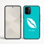 כיסוי בעיצוב אישי עם השם שלך לדגם - Nothing Phone (3a) בעיצוב שפתיים - נשיקה