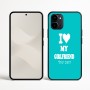 כיסוי בעיצוב אישי עם השם שלך לדגם - Nothing Phone (3a) בעיצוב אוהב את החברה שלי