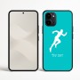 כיסוי בעיצוב אישי עם השם שלך לדגם - Nothing Phone (3a) בעיצוב רץ