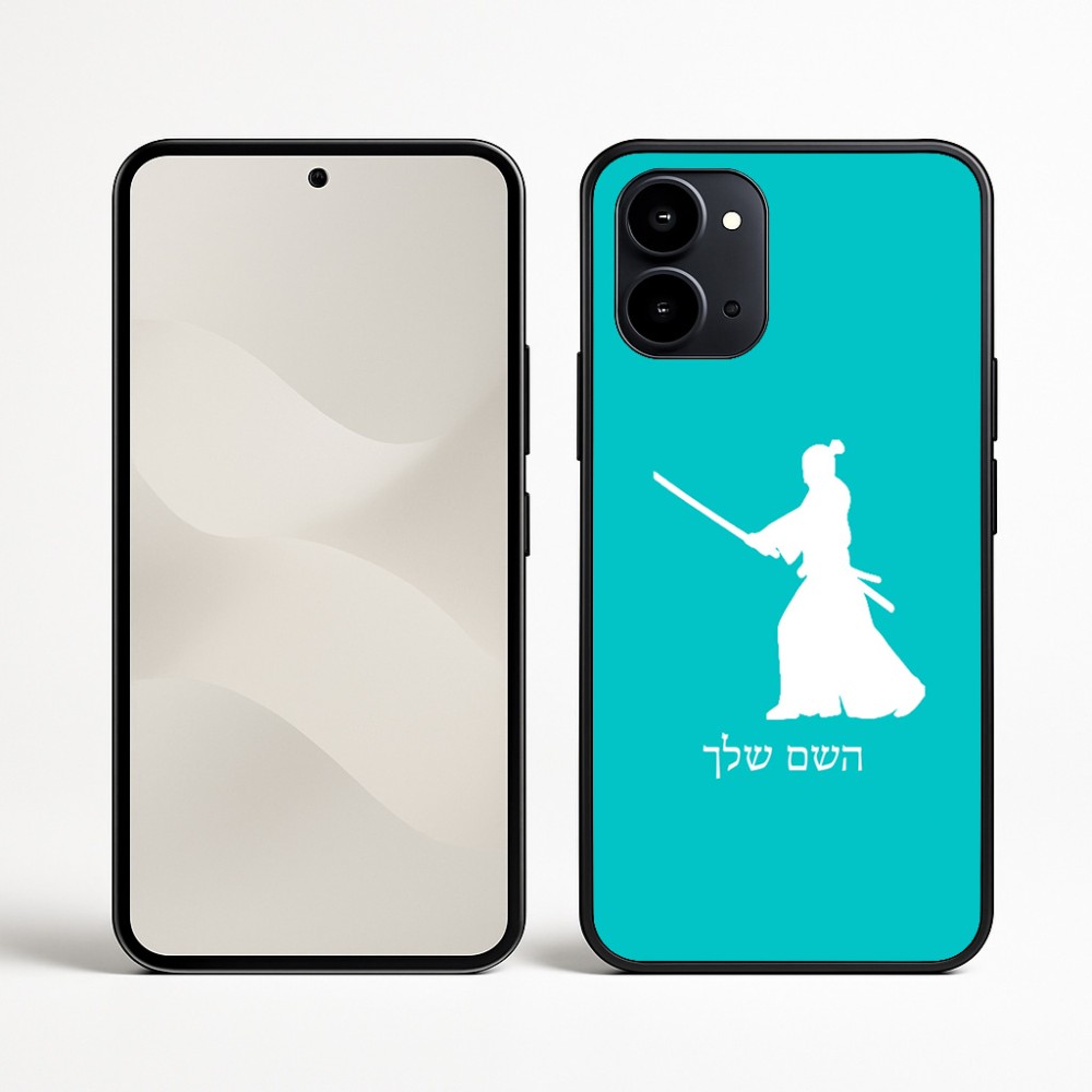 כיסוי בעיצוב אישי עם השם שלך לדגם - Nothing Phone (3a) בעיצוב סמוראי