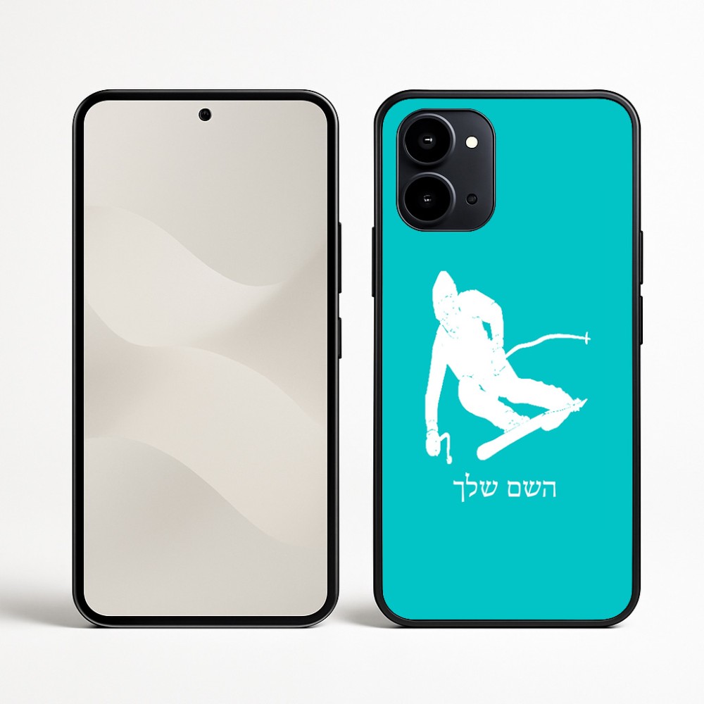 כיסוי בעיצוב אישי עם השם שלך לדגם - Nothing Phone (3a) בעיצוב סקי