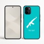 כיסוי בעיצוב אישי עם השם שלך לדגם - Nothing Phone (3a) בעיצוב אק 47