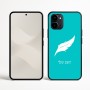כיסוי בעיצוב אישי עם השם שלך לדגם - Nothing Phone (3a) בעיצוב נוצת נוצה