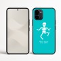 כיסוי בעיצוב אישי עם השם שלך לדגם - Nothing Phone (3a) בעיצוב סקלטון