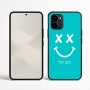 כיסוי בעיצוב אישי עם השם שלך לדגם - Nothing Phone (3a) בעיצוב סמיילי
