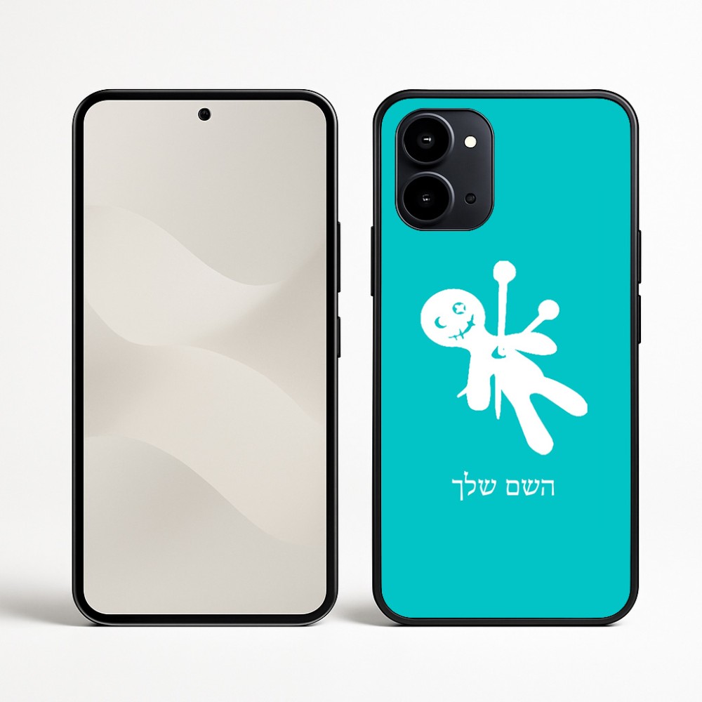 כיסוי בעיצוב אישי עם השם שלך לדגם - Nothing Phone (3a) בעיצוב וודו