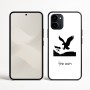 כיסוי בעיצוב אישי עם השם שלך לדגם - Nothing Phone (3a) בעיצוב נשר אמריקאי