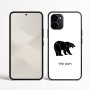 כיסוי בעיצוב אישי עם השם שלך לדגם - Nothing Phone (3a) בעיצוב דוב