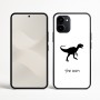 כיסוי בעיצוב אישי עם השם שלך לדגם - Nothing Phone (3a) בעיצוב דינוזאור