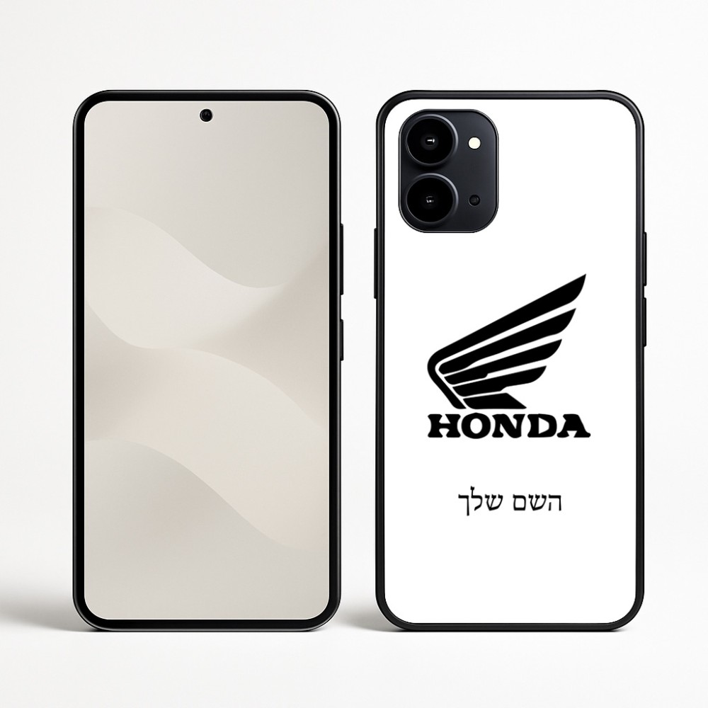 כיסוי בעיצוב אישי עם השם שלך לדגם - Nothing Phone (3a) בעיצוב הונדה