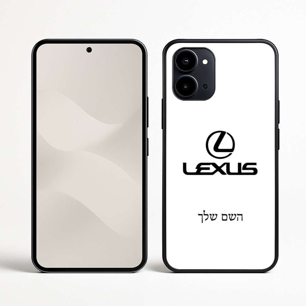 כיסוי בעיצוב אישי עם השם שלך לדגם - Nothing Phone (3a) בעיצוב לקסוס