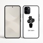 כיסוי בעיצוב אישי עם השם שלך לדגם - Nothing Phone (3a) בעיצוב פרח