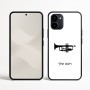 כיסוי בעיצוב אישי עם השם שלך לדגם - Nothing Phone (3a) בעיצוב חצוצרה