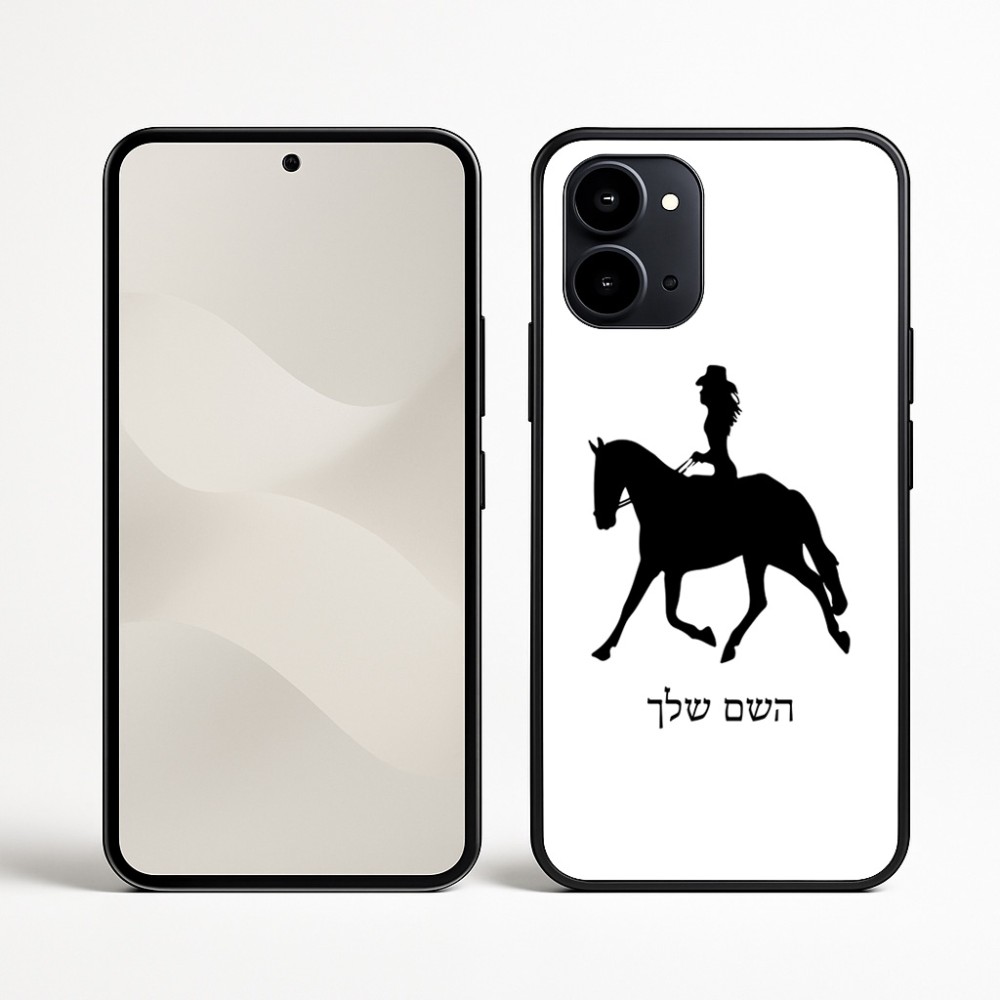 כיסוי בעיצוב אישי עם השם שלך לדגם - Nothing Phone (3a) בעיצוב קאוגירל - אישה