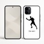כיסוי בעיצוב אישי עם השם שלך לדגם - Nothing Phone (3a) בעיצוב שחקן פינג פונג