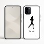 כיסוי בעיצוב אישי עם השם שלך לדגם - Nothing Phone (3a) בעיצוב רץ רץ אישה
