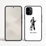 כיסוי בעיצוב אישי עם השם שלך לדגם - Nothing Phone (3a) בעיצוב קאובוי המערב הפרוע
