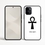 כיסוי בעיצוב אישי עם השם שלך לדגם - Nothing Phone (3a) בעיצוב אנק - מפתח החיים המצרי