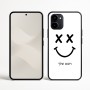 כיסוי בעיצוב אישי עם השם שלך לדגם - Nothing Phone (3a) בעיצוב סמיילי
