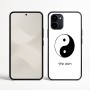 כיסוי בעיצוב אישי עם השם שלך לדגם - Nothing Phone (3a) בעיצוב סמל יינג יאנג