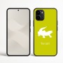כיסוי בעיצוב אישי עם השם שלך לדגם - Nothing Phone (3a) בעיצוב תנין