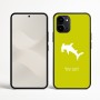 כיסוי בעיצוב אישי עם השם שלך לדגם - Nothing Phone (3a) בעיצוב כריש ראש פטיש