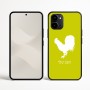 כיסוי בעיצוב אישי עם השם שלך לדגם - Nothing Phone (3a) בעיצוב תרנגול
