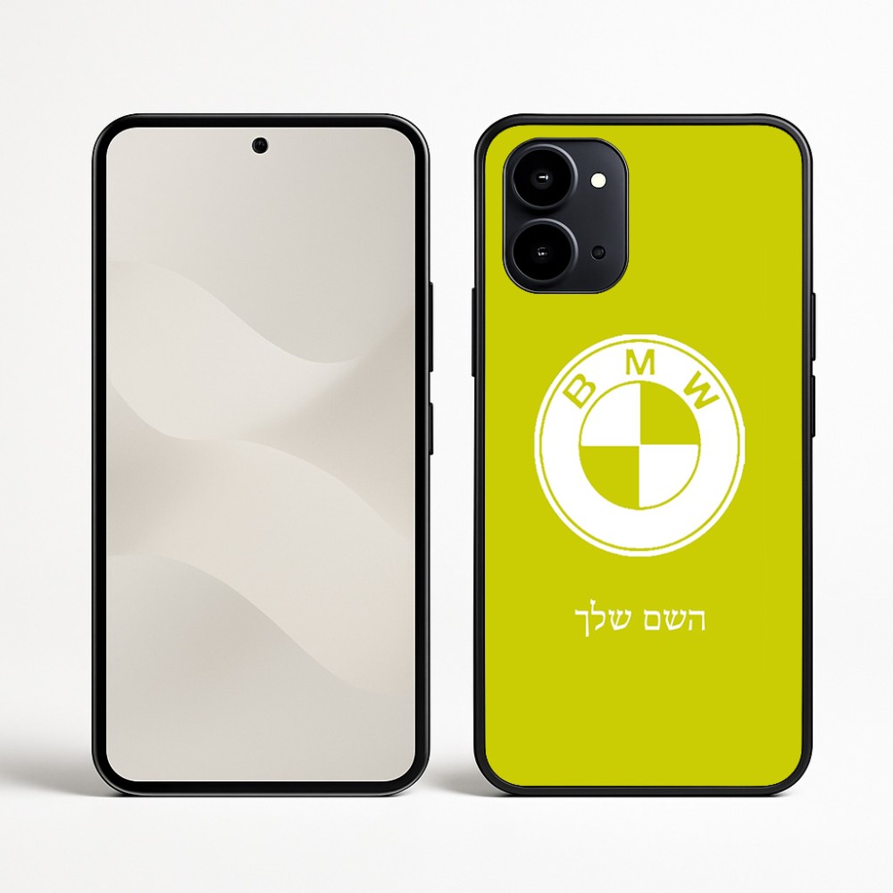 כיסוי בעיצוב אישי עם השם שלך לדגם - Nothing Phone (3a) בעיצוב ב.מ.וו