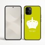 כיסוי בעיצוב אישי עם השם שלך לדגם - Nothing Phone (3a) בעיצוב כתר מלכותי