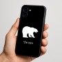 כיסוי בעיצוב אישי עם השם שלך לדגם - Nothing Phone (3a) בעיצוב דוב