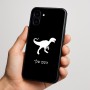 כיסוי בעיצוב אישי עם השם שלך לדגם - Nothing Phone (3a) בעיצוב דינוזאור