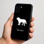 כיסוי בעיצוב אישי עם השם שלך לדגם - Nothing Phone (3a) בעיצוב כלב