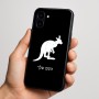 כיסוי בעיצוב אישי עם השם שלך לדגם - Nothing Phone (3a) בעיצוב קנגורו