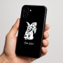 כיסוי בעיצוב אישי עם השם שלך לדגם - Nothing Phone (3a) בעיצוב ארנב מחזיק גזר