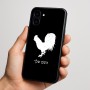 כיסוי בעיצוב אישי עם השם שלך לדגם - Nothing Phone (3a) בעיצוב תרנגול