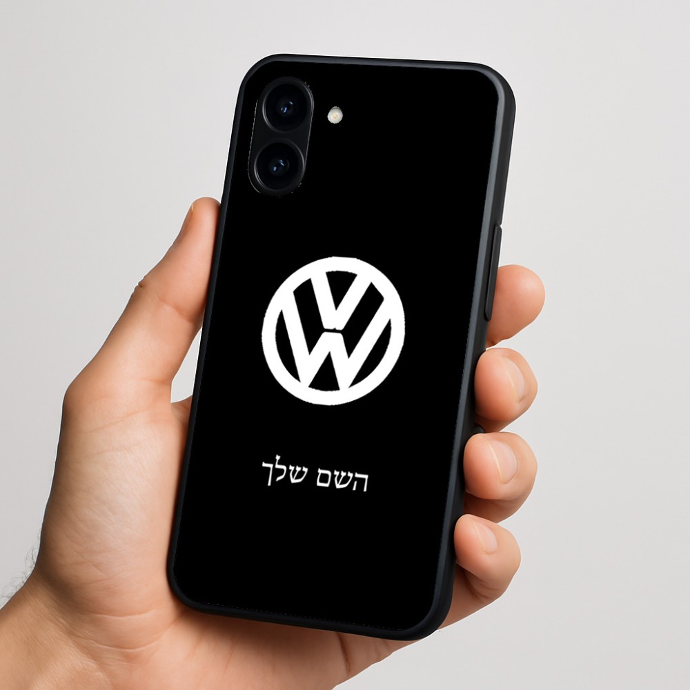 כיסוי בעיצוב אישי עם השם שלך לדגם - Nothing Phone (3a) בעיצוב פולקסווגן