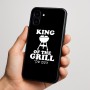 כיסוי בעיצוב אישי עם השם שלך לדגם - Nothing Phone (3a) בעיצוב מלך הגריל