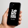 כיסוי בעיצוב אישי עם השם שלך לדגם - Nothing Phone (3a) בעיצוב לנשק את החברה שלי