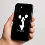כיסוי בעיצוב אישי עם השם שלך לדגם - Nothing Phone (3a) בעיצוב מעודדת