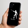 כיסוי בעיצוב אישי עם השם שלך לדגם - Nothing Phone (3a) בעיצוב לוחם סייף