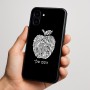 כיסוי בעיצוב אישי עם השם שלך לדגם - Nothing Phone (3a) בעיצוב הדפס תפוח