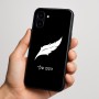 כיסוי בעיצוב אישי עם השם שלך לדגם - Nothing Phone (3a) בעיצוב נוצת נוצה